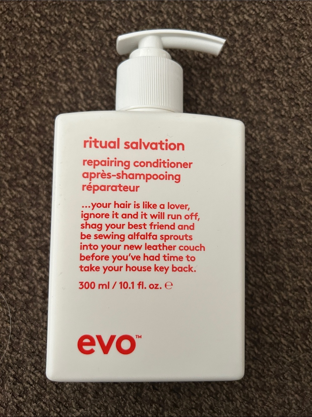 New Evo Ritual Salvation Repairing Conditioner 10.1 oz